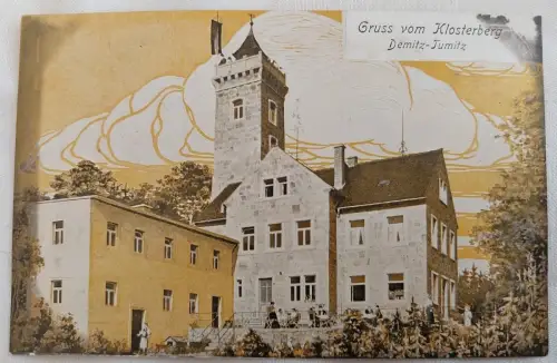 Ak Gruß aus Klosterberg, Demitz-Tumitz  um 1926 nicht gelaufen