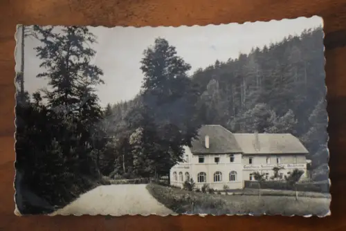 Ak Gasthaus zur Bockmühle im Zeitzgrund, um 1957 gelaufen