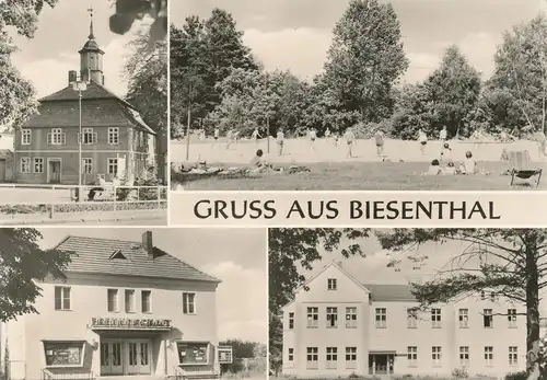 Ak Gruss aus Biesenthal