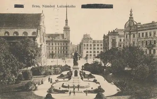 Ak Brno Namesti Lazanskeho