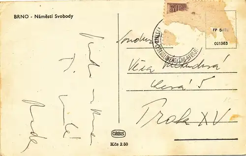 Ak Brno Namesti Svobody