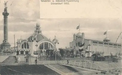 Ak Düsseldorf 1902 Gewerbe- und Industrie-Ausstellung 
