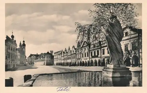 Ak Telc - Teltsch