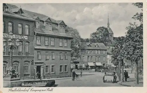 Ak Stadtoldendorf - Eingang zur Stadt