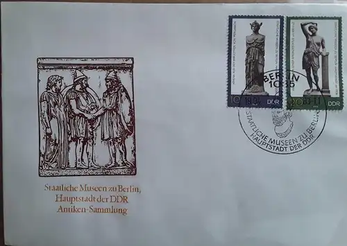 1983 Staatliche Museen Berlin   FDC (MiNr.2790,2791)  SSt Berlin 19.04.83