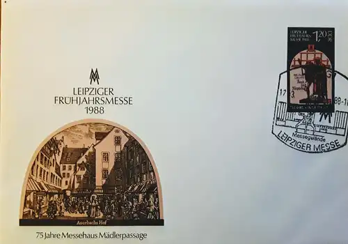U 8 ○ Leipziger Frühjahrsmesse 1988