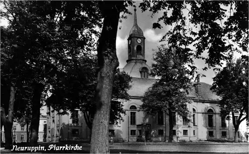 Ak Neuruppin Pfarrkirche