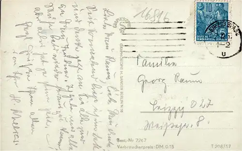 Ak Neuruppin Pfarrkirche