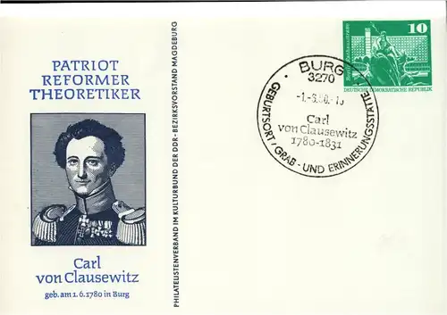 PP 16 A  / 4 - 80 Carl von Clausewitz