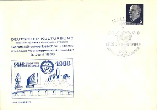 PU 14 / 3-68 /  X. Arbeiterfestspiele in Halle
