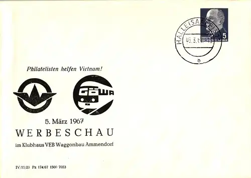 PU 14 (1-67) Werbeschau Waggonbau Ammendorf 