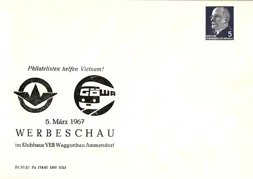 PU 14 (1-67) Werbeschau Waggonbau Ammendorf