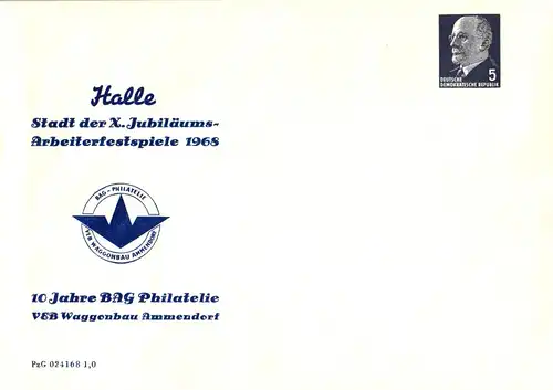 PU 14 (1 - 68) X. Jubiläumsfestspiele Halle 