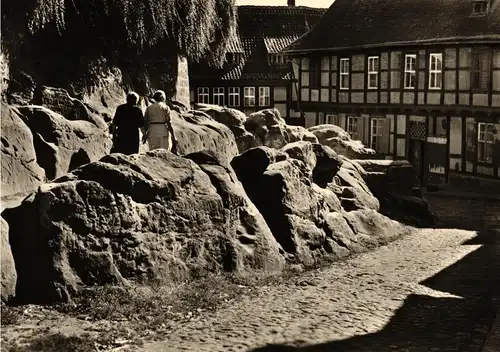 PP 09 (13-65) Gemeinsame Briefmarkenausstellung der Bezirke Halle und Magdeburg - Quedlinburg - Klippen am Schloßberg