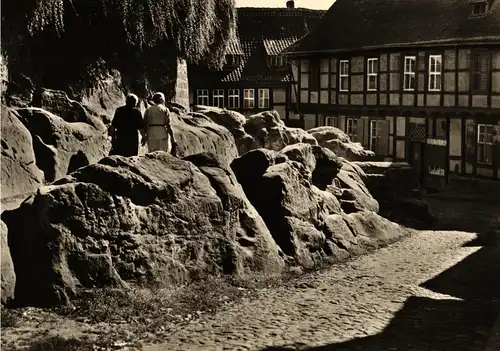PP 09 (13-65) Gemeinsame Briefmarkenausstellung der Bezirke Halle und Magdeburg - Quedlinburg - Klippen am Schloßberg SSt.