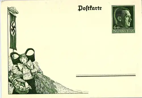 P 273 Erntedanktag 1938 Sonderpostkarte 