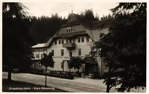 Ak Wald-Bärenburg Erzgebirgsheim