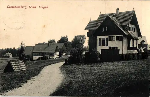 Ak Oberbärenburg im Sächsischen Erzgebirge