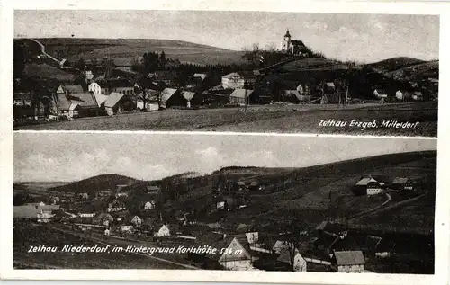 Ak Zethau Erzgeb.