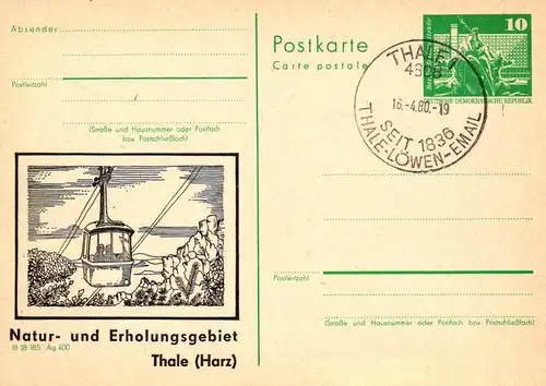 Thale Natur- und Erholungsgebiet,  P 79 / 17 - 79