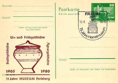 Perleberg 75 Jahre Museum,  P 79 / 21 - 80