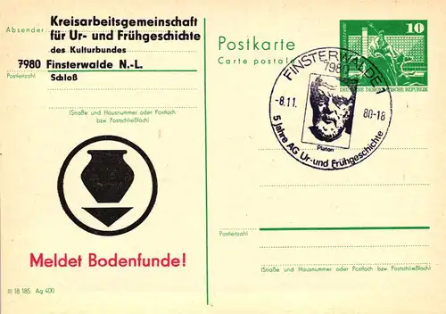 Finsterwalde Meldet Bodenfunde,  P 79 / 27b - 80