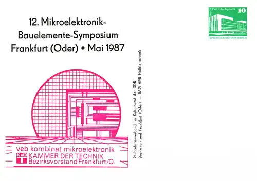 Frankfurt 12. Mikroelektronik-Bauelemente-Symposium,  PP 18 A/ 6 - 87