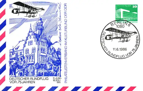 Berlin Deutscher Rundflug vor 75 Jahren,  PP 18 A / 5a - 86 