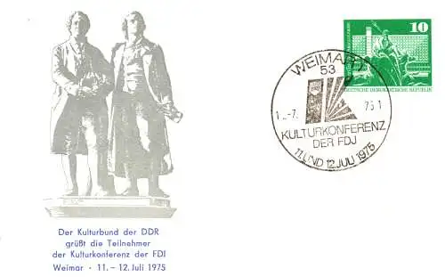 Weimar Kulturkonferenz der FDJ  PP 16 A / 9b - 785