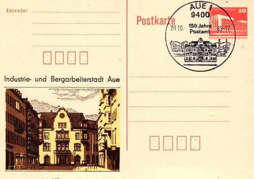 Aue Industrie und Bergarbeiterstadt  SSt. P 86 II Teil A / 45a - 89 (C 71)