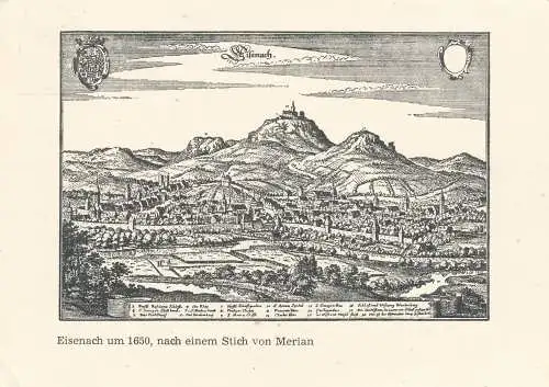 Eisenach Briefmarkenausstellung anlässlich der 900-Jahr-Feier der Wartburg  PP 08 / 2-67 