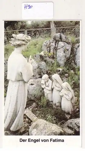 Heiligenbild Andachtsbild - Der Engel von Fatima