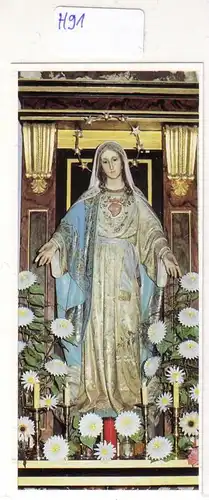 Heiligenbild Andachtsbild - Die zweite Botschaft Mariens von San Sebastian de Garabandal