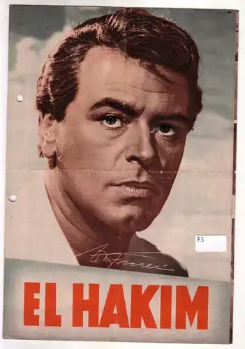 Das Neue Filmprogramm, Original Filmprogramm El Hakim
