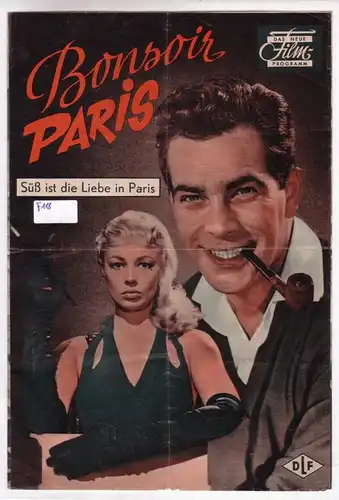 Das Neue Film-Programm, Das Neue Film-Programm Bonsoir Paris - Süß ist die Liebe in Paris