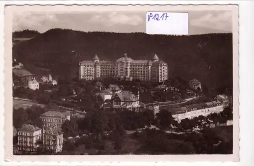 AK Tschechien Weltbad Karlsbad Hotel Imperial ungelaufen. 