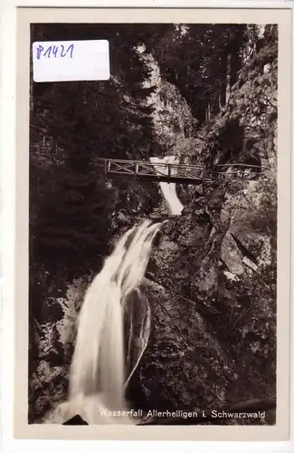 AK Wasserfall Allerheiligen im Schwarzwald Oppenau ungelaufen. 