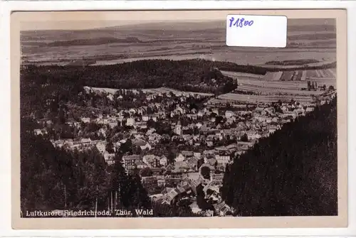 AK Luftkurort Friedrichroda Thüringer Wald 1953 gelaufen. 