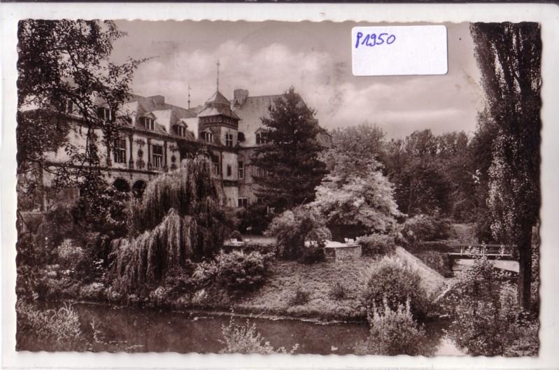 ALTE POSTKARTE RHEYDT BOTANISCHER GARTEN AM KAISERPARK MÖNCHENGLADBACH