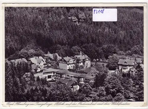 AK Bad Flinsberg im Isergebirge Radiumbad Waldfrieden ungelaufen. 