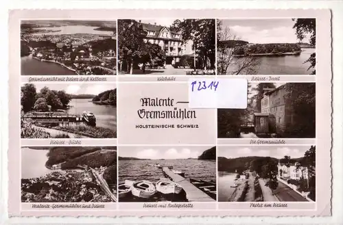 AK Malente-Gremsmühlen Mehrbildkarte 1958 gelaufen. 