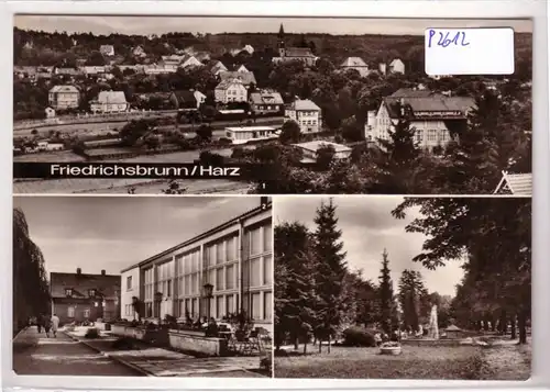 AK Friedrichsbrunn Harz Mehrbildkarte 1971 gelaufen. 