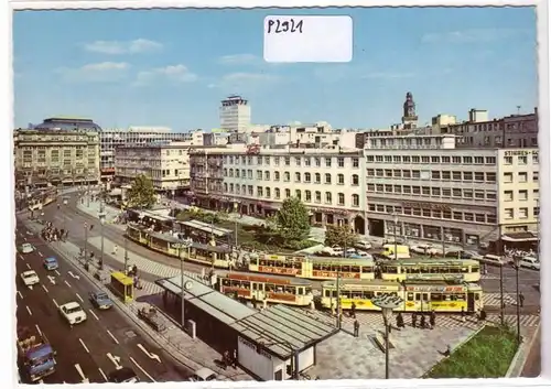 AK Frankfurt am Main Goethe-Platz Rathenau-Platz ungelaufen. 