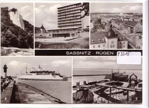 AK Sassnitz Insel Rügen Mehrbildkarte ungelaufen. 
