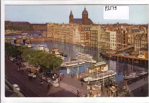 AK Niederlande Werbekarte Reederij Plas Amsterdam Reederei keine Adresszeilen. 