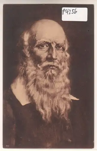 AK Portrait Friedr. Ludw. Jahn n.d. Gemälde von C. Haver im Besitze des Crefelder Turnvereins ungelaufen. 