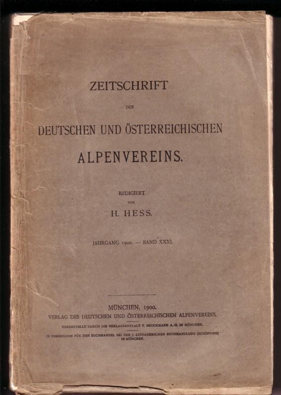 Zeitschrift Des Deutschen Und Österreichischen Alpen-Vereines ...