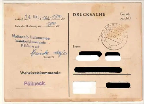 Musterung NVA DDR