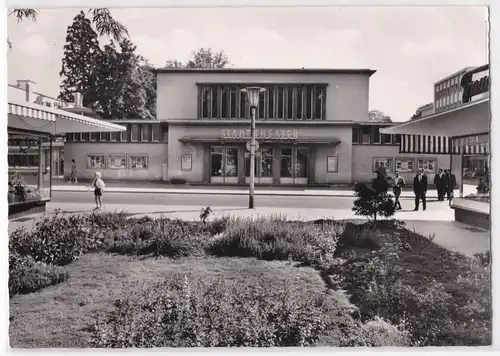AK Bad Godesberg Stadttheater 1965 gelaufen. 
