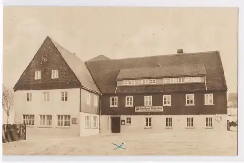 AK Sayda Ferienheim Voigtsdorf Erzgebirge 1970 gelaufen. 